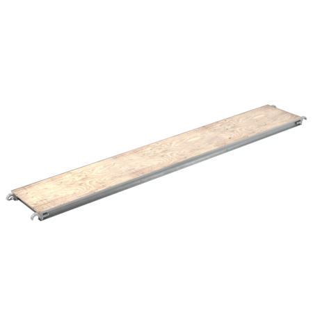 BON TOOL Bon 14-287 Scaffold Plank, 10 Foot X 19" Wood Deck 14-287